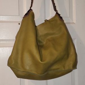 Tylie Malibu Hobo Style Purse, soft leather, Olive